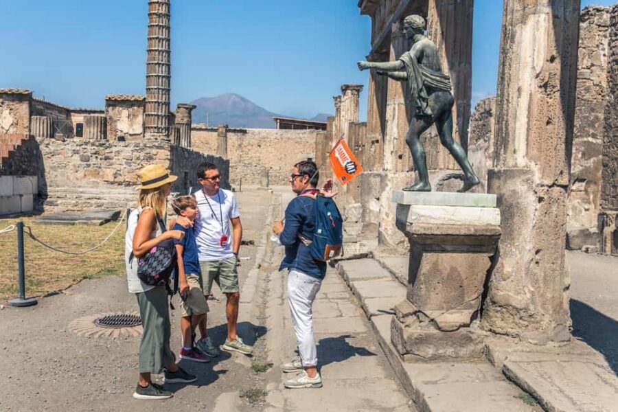 From Naples: Pompeii Skip-the-Line Guided Tour - Via dell’Abbondanza and the Theater District: Streets, Grooves, and Public Drama