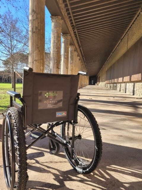 From Naples: Pompeii Wheelchair-accessible with a Guide - Where you meet: tickets and entry at the Anfiteatro entrance