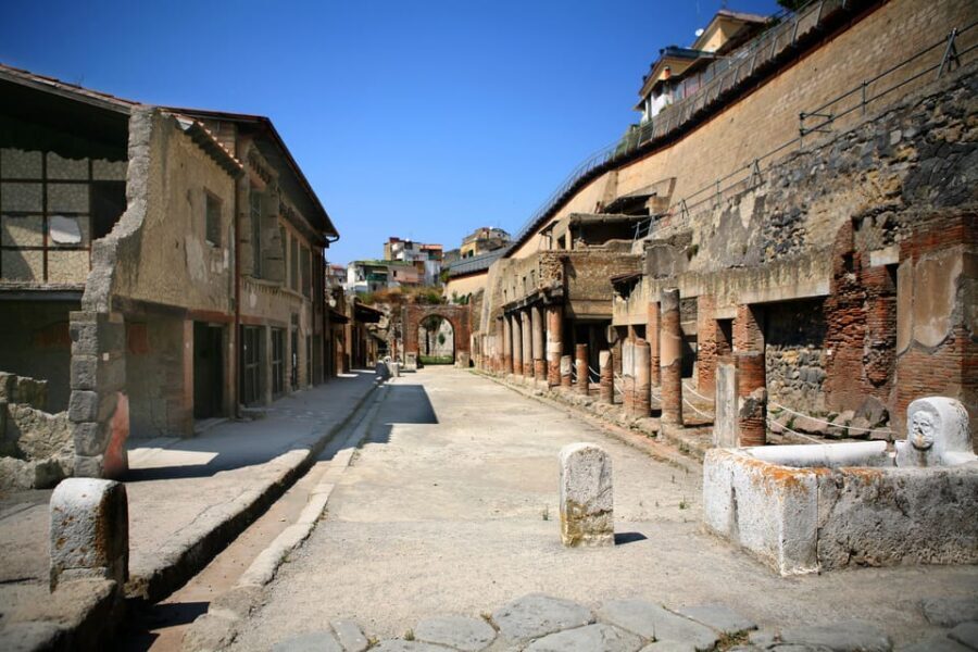 From Naples: Vesuvius and Herculaneum Day Trip with Tickets - The audio guide reality at Herculaneum: useful, but check your setup