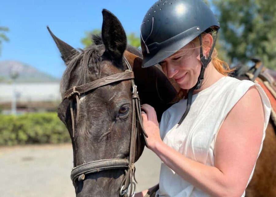From Pompeii: Mount Vesuvius Horseback Riding Tour - Ranch time first: horses, helmets, and a quick confidence boost