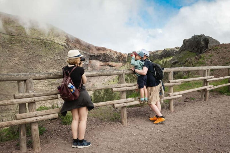 From Pompeii: Mount Vesuvius with bus, ticket and audioguide - A Simple Vesuvius Day from Pompeii (No Driving, No Parking)