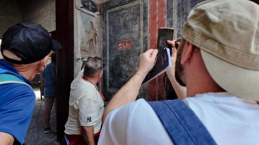 From Salerno: Pompeii Guided Walking Tour with Ticket - Meeting at Pompeii Central and getting in fast