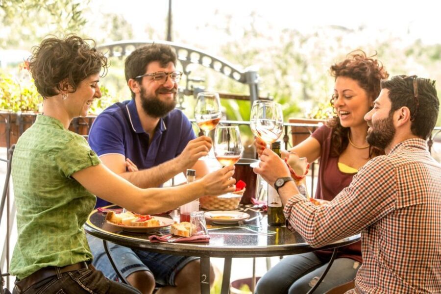 From Sorrento: Pompeii & Mt. Vesuvius Tour with Lunch & Wine - Vineyard lunch and wine tasting that feels like a reset