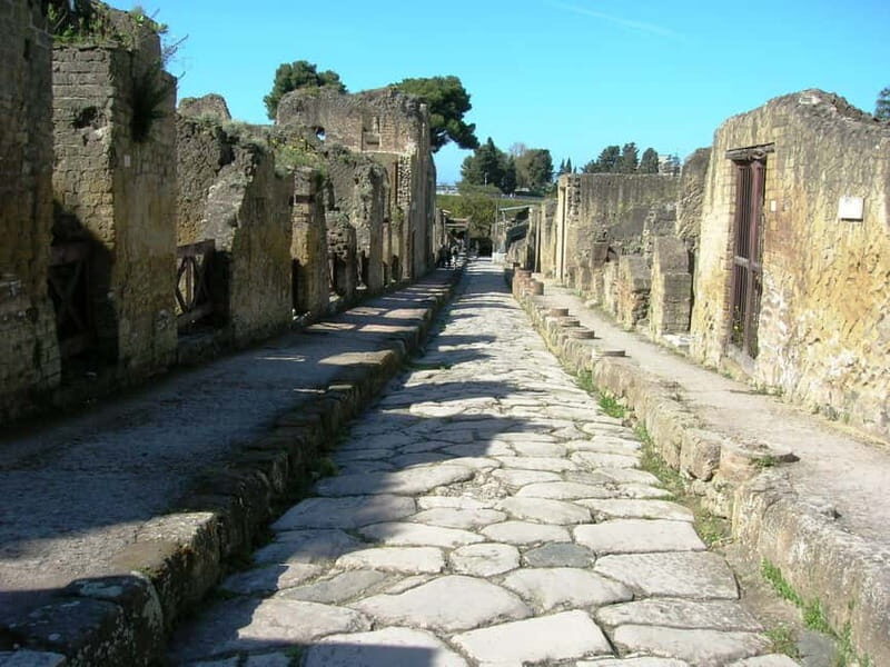 HERCULANEUM AND VESUVIUS: PRESTIGE TOUR FROM NAPLES - Strolling Herculaneum’s Streets (and What to Watch For)