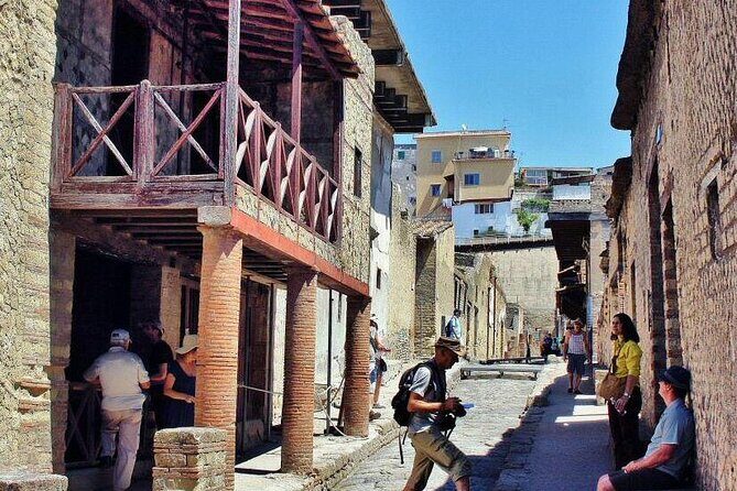 Herculaneum ruins and Naples Center Full Day Private Tour From Rome - The official guide moment: how the Herculaneum visit is structured